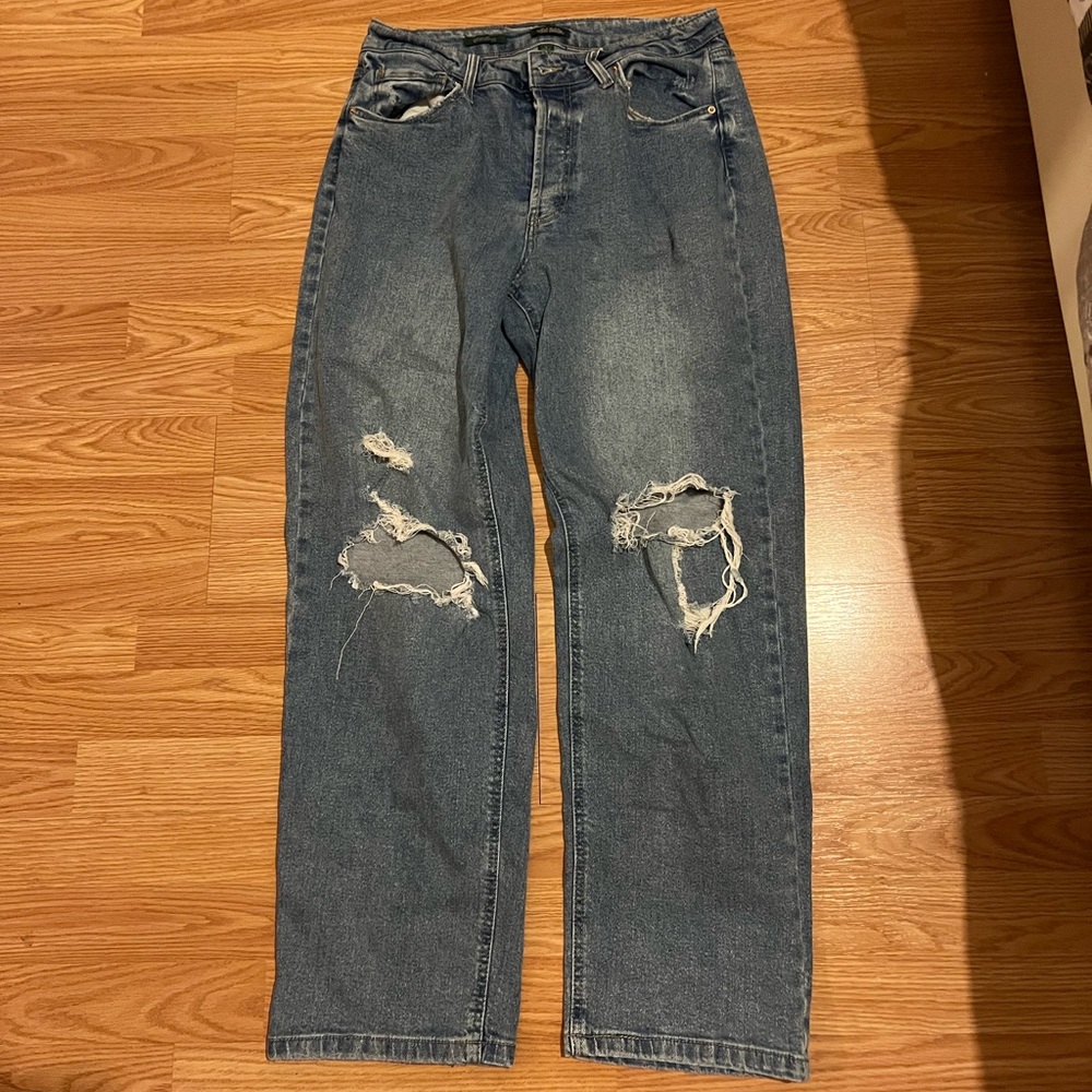 Wild Fable Relaxed Distressed Denim Jeans